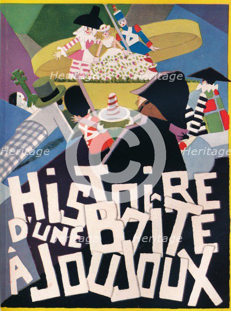 Cover Design by Andre Helle for Histoire d'une Boite a Joujoux, 1926, (1929). Artist: Andre Helle