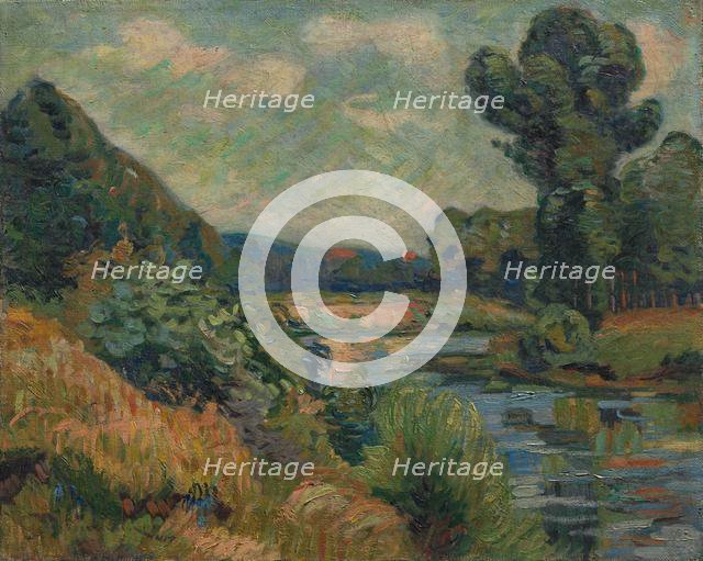 The Banks of the Marne at Charenton, c. 1895. Creator: Armand Guillaumin (French, 1841-1927).