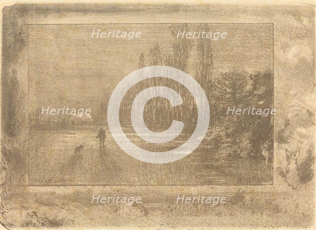 Le Petit Chasseur (Little Hunter), 1892. Creator: Felix Hilaire Buhot.