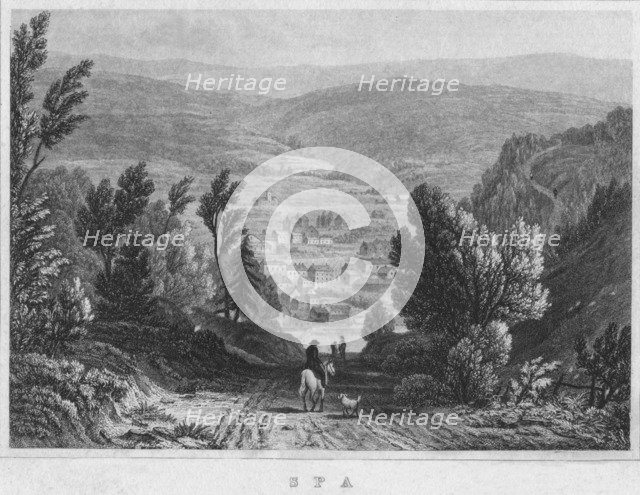 'Spa', 1850. Artist: Shury & Son.