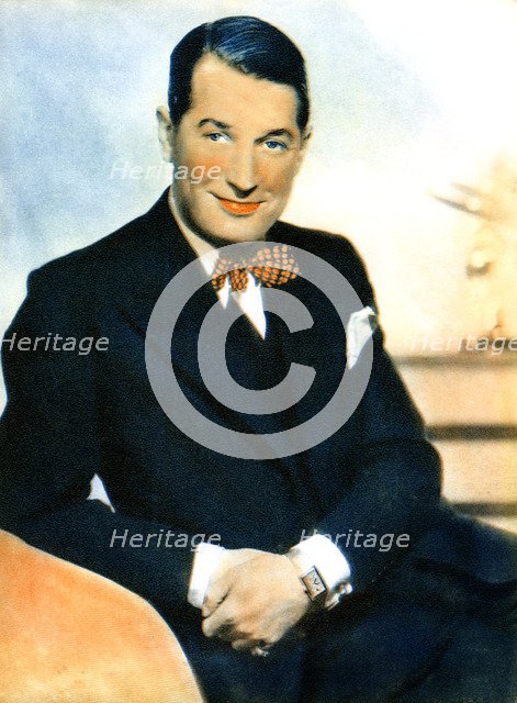 Maurice Chevalier, French actor and popular entertainer, 1934-1935. Artist: Unknown