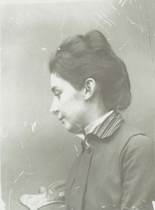 Female portrait, 1880s. Creator: Thomas Eakins.