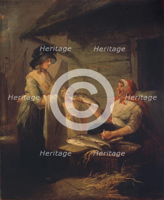 Fishwife, End 1780s. Creator: Morland, George (1736-1804).