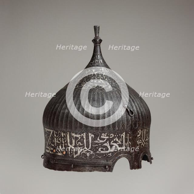 Turban Helmet, Iranian, late 15th century. Creator: Unknown.