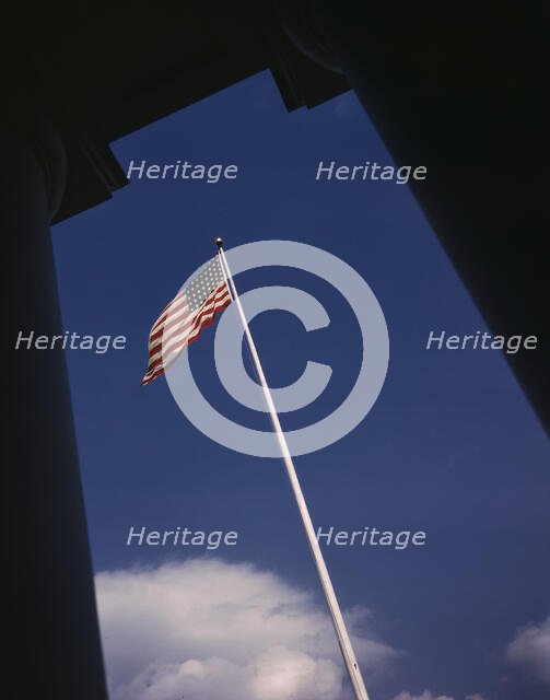 Flag, Detroit, Mich., 1942. Creator: Arthur S Siegel.