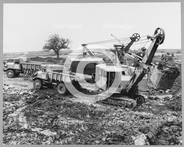 Berkeley Power Station, Berkeley, Ham and Stone, Stroud, Gloucestershire, 17/01/1957. Creator: John Laing plc.