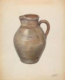 Pitcher, 1938. Creator: Frank Fumagalli.