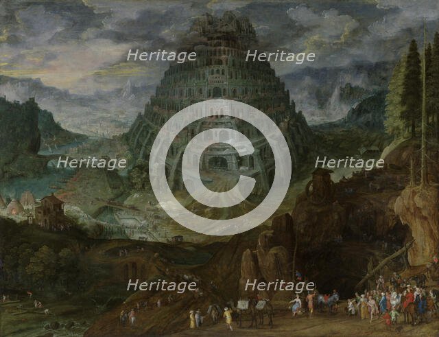 The Tower of Babel. Creator: Jan Brueghel the Elder.