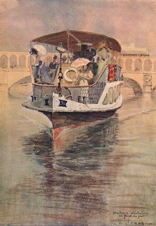 'Bateau-Parisien at the Point du Jour', 1915. Artist: Charles Jouas.