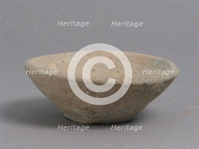 Bowl, Coptic, 4th-7th century. Creator: Unknown.