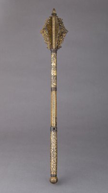 Mace Made for Henry II of France, French, ca. 1540. Creator: Diego de Caias.