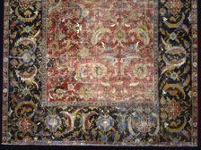 Carpet, India, Mid-17th century. IMAGE QUALITY? Creator: Unknown.
