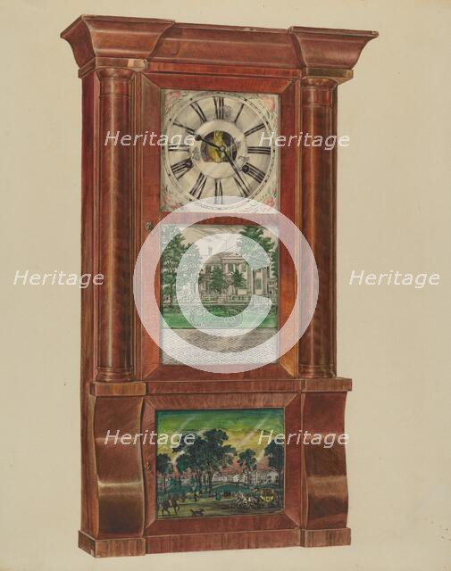 Mantel Clock, 1938. Creator: Francis Law Durand.