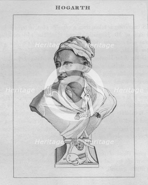 'Hogarth', c1741, (1809).  Creator: Thomas Cook.
