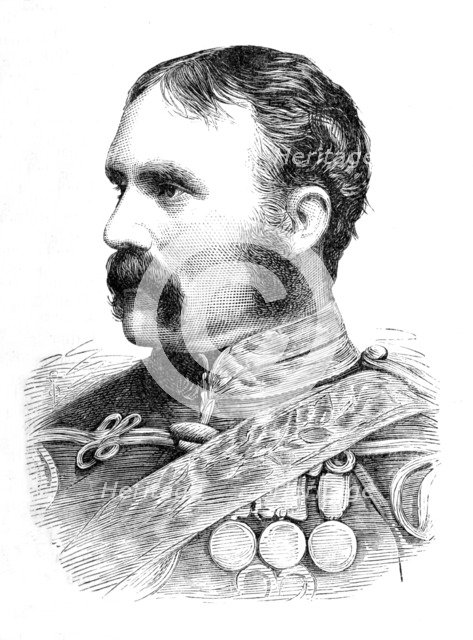 'Brigadier-General H. F. Brooke', c1880. Artist: Unknown.