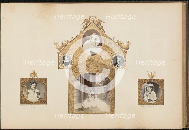 The Madame B Album, 1870s. Creator: Marie Blanche Hennelle Fournier.