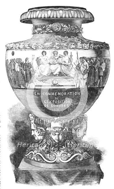 Sevres Vase presented to H.R.H. Prince Albert by His Imperial Majesty the Emperor of the French, 185 Creator: Unknown.