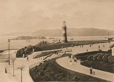 'Plymouth Hoe and Sound and Mouth of the Tamar', 1902. Artist: Unknown.