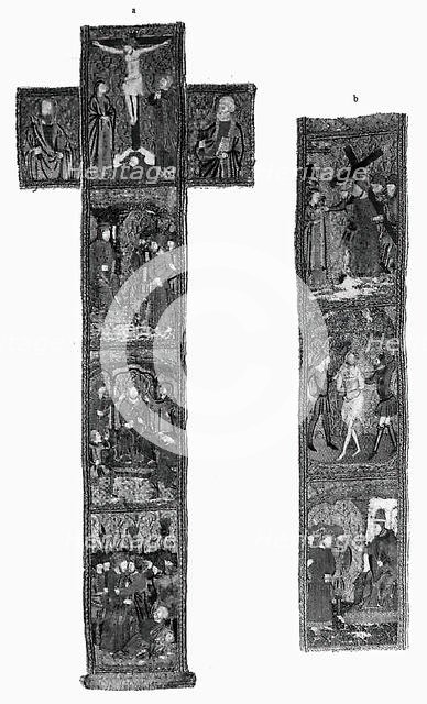 Orphreys, Two, Italian, 15th century. Creator: Unknown.