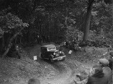 Standard taking part in a motoring trial, c1930s. Artist: Bill Brunell.