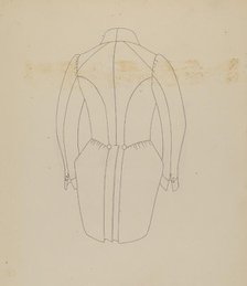 Tail Coat, c. 1937. Creator: Mae A. Clarke.