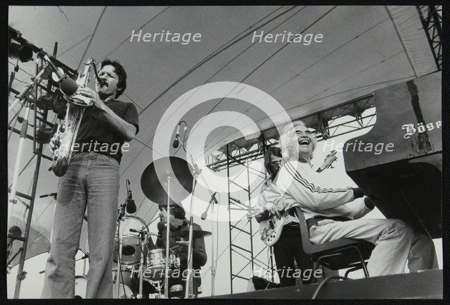 The Dave Brubeck Quartet playing at the Capital Radio Jazz Festival, London, July 1979. Artist: Denis Williams