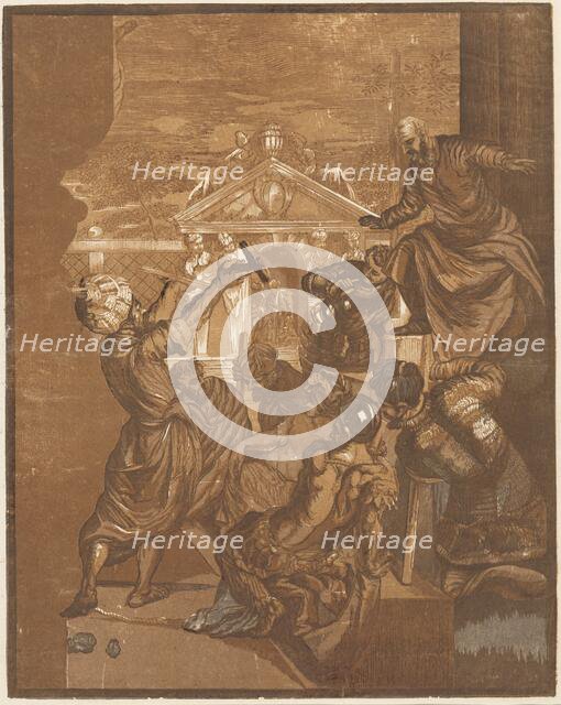 The Miracle of Saint Mark (right side), c. 1740. Creator: John Baptist Jackson.