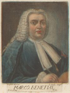 Marco Benefial, 1789. Creator: Carlo Lasinio.