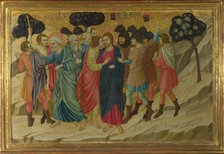 The Betrayal of Christ (From the Basilica of Santa Croce, Florence), c. 1324-1325. Artist: Ugolino di Nerio (ca 1280-1349)
