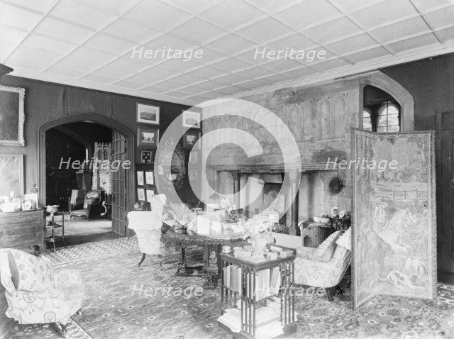 Drawing Room at Carisbrooke Castle, Isle of Wight, c1930. Creator: Kirk & Sons of Cowes.