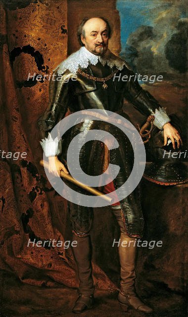 Portrait of John VIII of Nassau-Siegen (1583-1638), 1617. Creator: Dyck, Sir Anthony van (1599-1641).