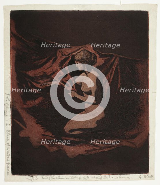 Embers Glow, 1890-97. Creator: Theodore Roussel.