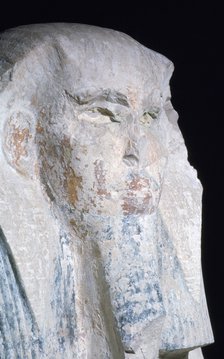 Statue of Djoser, Ancient Egyptian Pharaoh, 27th century BC. Artist: Unknown