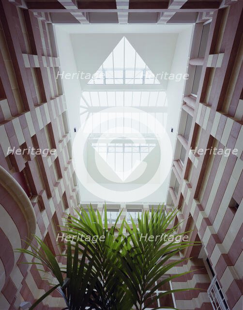 Epping Civic Offices, High Street, Epping, Epping Forest, Essex, 14/06/1990. Creator: John Laing plc.
