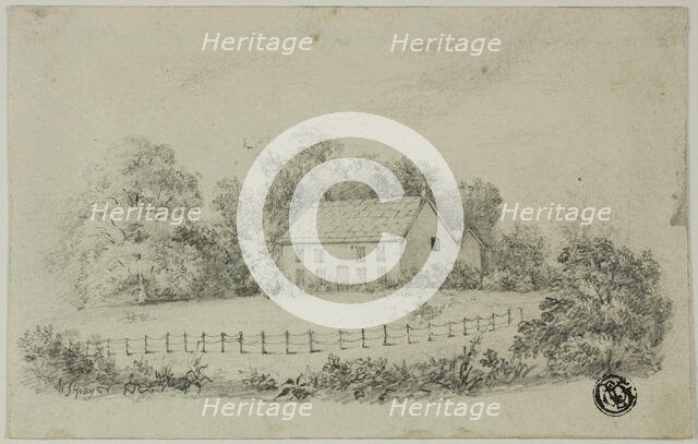 House with Garden, n.d. Creator: William John Gray.