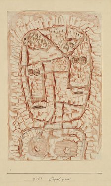 Double face, 1933. Creator: Klee, Paul (1879-1940).