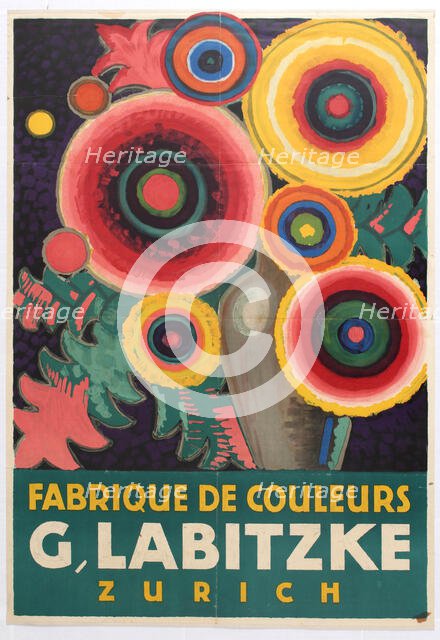 Labitzke Colour Paints Zürich, 1916. Creator: Praetere, Jules de (1879-1947).