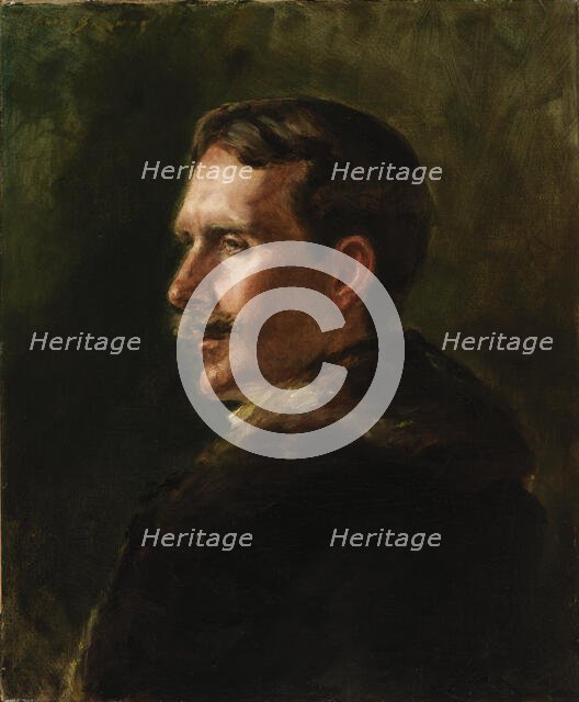 The Fur Coat, ca. 1898. Creator: Alice Pike Barney.