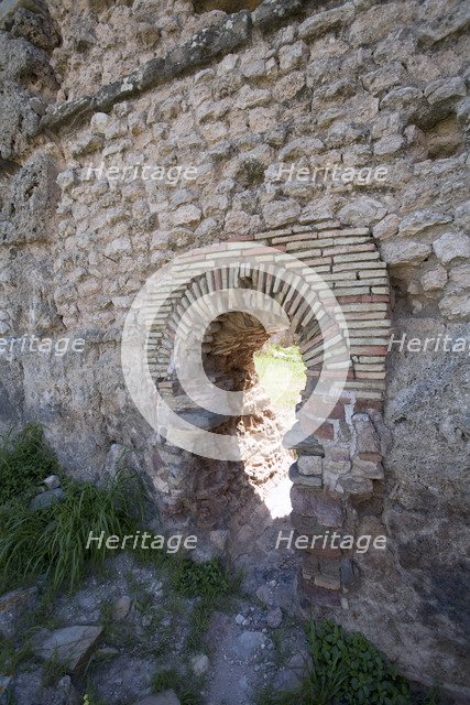 The Baths of the Labyrinth at Thuburbo Majus, Tunisia. Artist: Samuel Magal