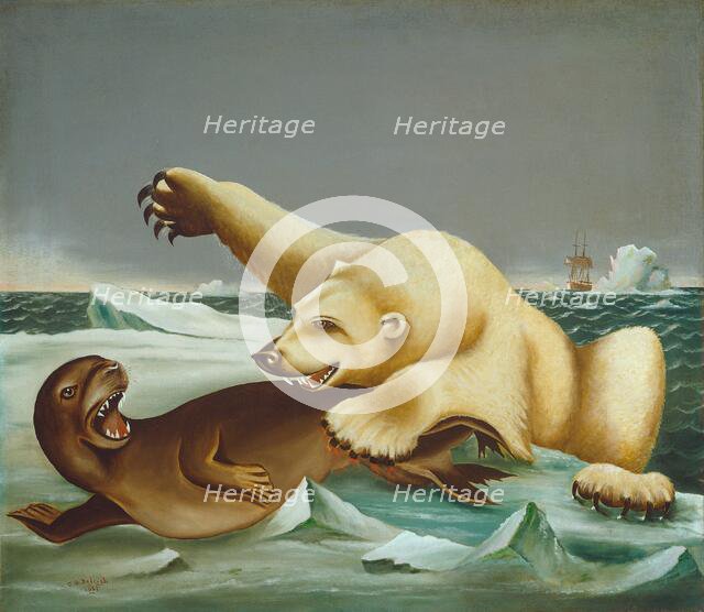 Law of the Wild, 1881. Creator: Charles S. Raleigh.