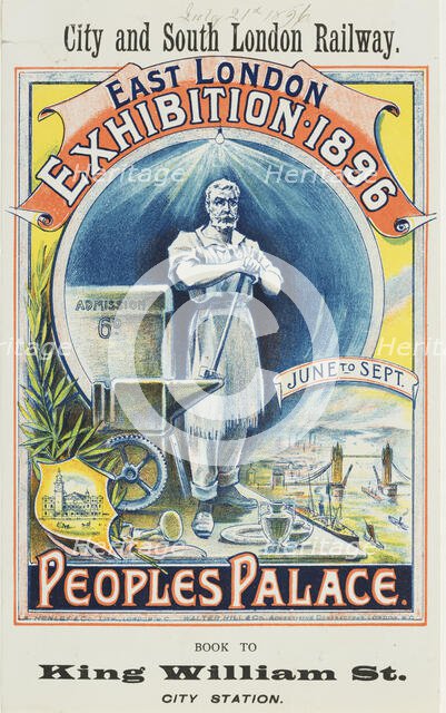 East London Exhibition at the Peoples Palace, 1896. Creator: Unknown.