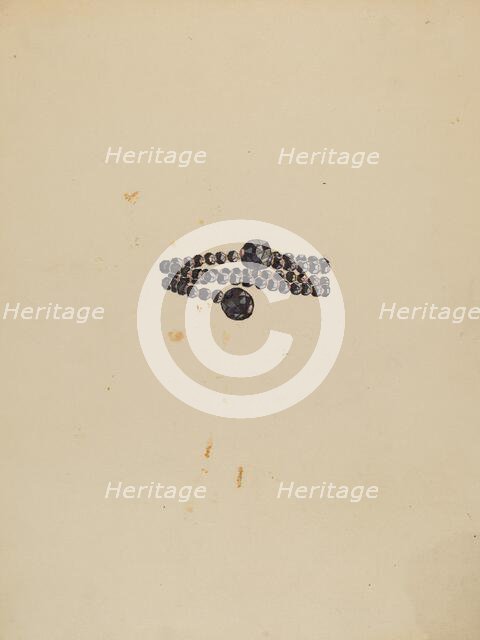 Bracelet, c. 1936. Creator: Gladys Cook.