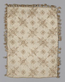 Pillowcase, Italy, 17th century. Creator: Unknown.