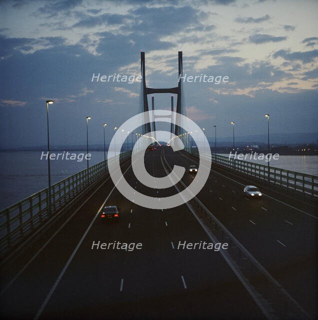 Second Severn Crossing, M4, New Passage, Pilning and Severn Beach, Gloucestershire, 03/06/1997. Creator: John Laing plc.