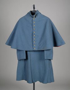 Military overcoat, American, ca. 1890. Creator: Unknown.