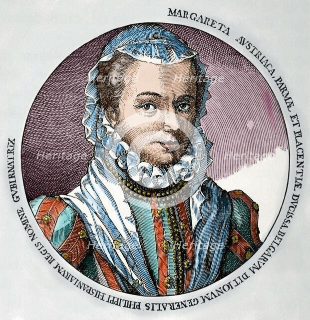 Margaret of Parma, 1885.  Creator: Unknown.