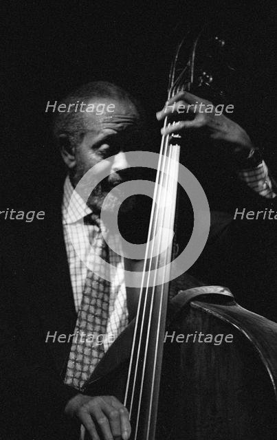 Percy Heath, Ronnie Scott's, London, Nov 1999. Creator: Brian O'Connor.