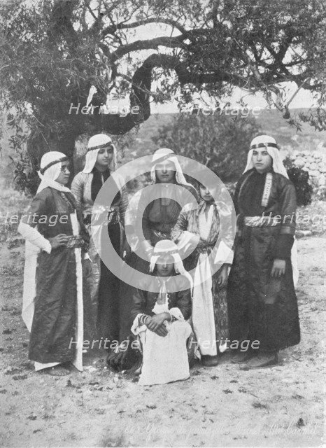 'Group of Druse Ladies', c1913. Artist: Charles JS Makin.