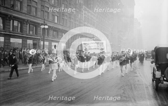 Sherman Boosters Parade, between c1915 and c1920. Creator: Bain News Service.
