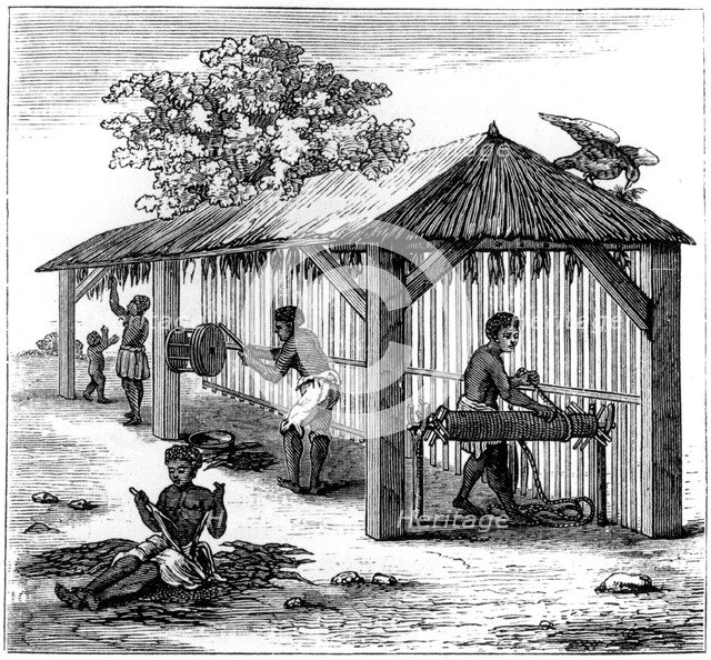 Tobacco preparation, 1873. Artist: Unknown